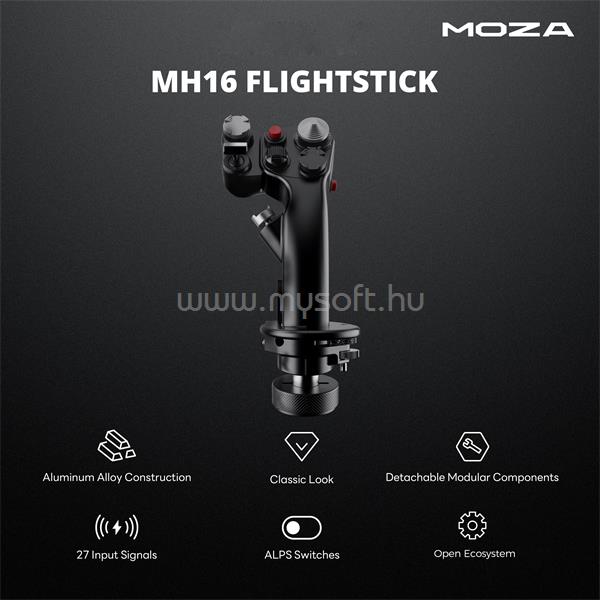 MOZA RACING kiegészítő - Flight MH16 Flightstick