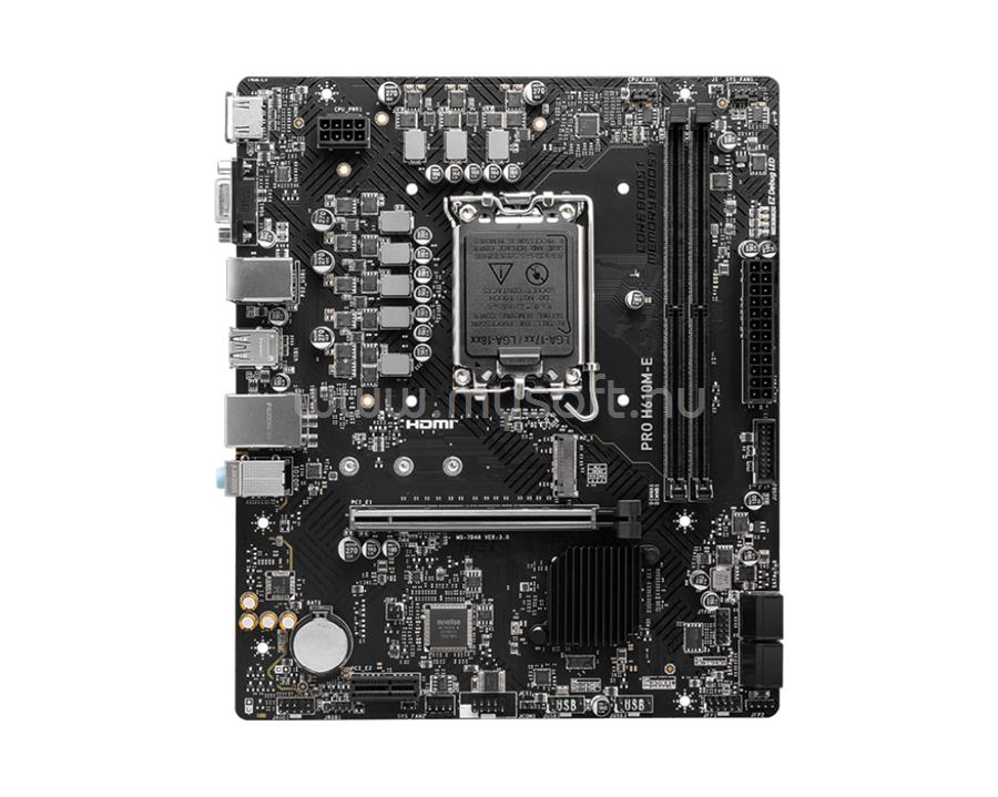 MSI alaplap PRO H610M-E (LGA1700, mATX)