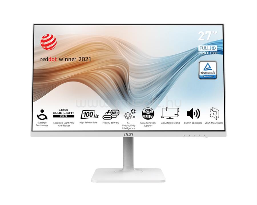 MSI Business Modern MD272XPW Monitor