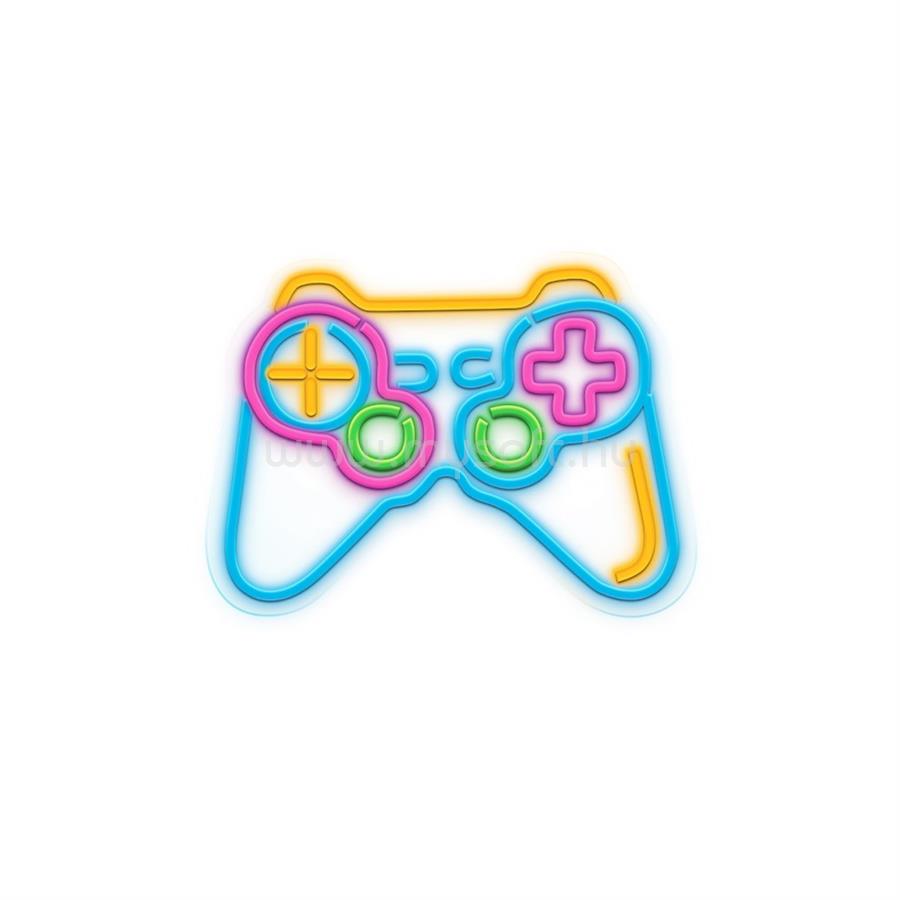 NEOLIA LED dekorációs lámpa GAMEPAD, USB, multicolor, falra szerelhető