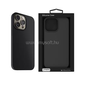 NEXTONE IPH-15PRO-MAGCASE-BLACK iPhone 15 Pro fekete szilikon MagSafe hátlap IPH-15PRO-MAGCASE-BLACK small