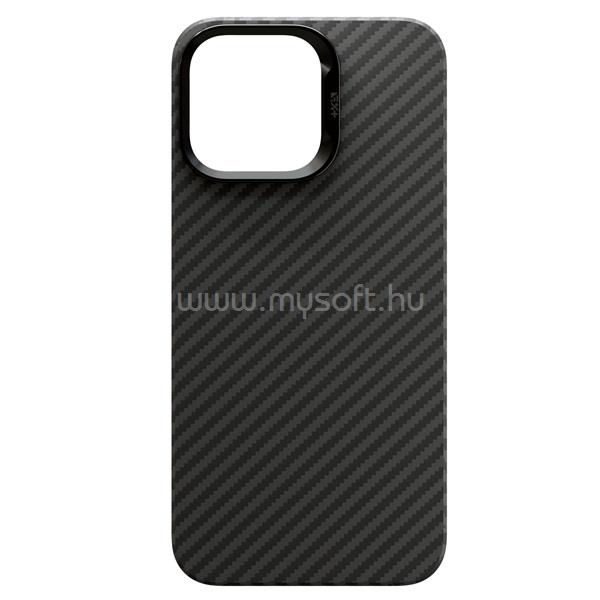 NEXTONE IPH-15PRO-MAGSF-AIRSHIELD iPhone 15 Pro aramid szálas fekete hátlap