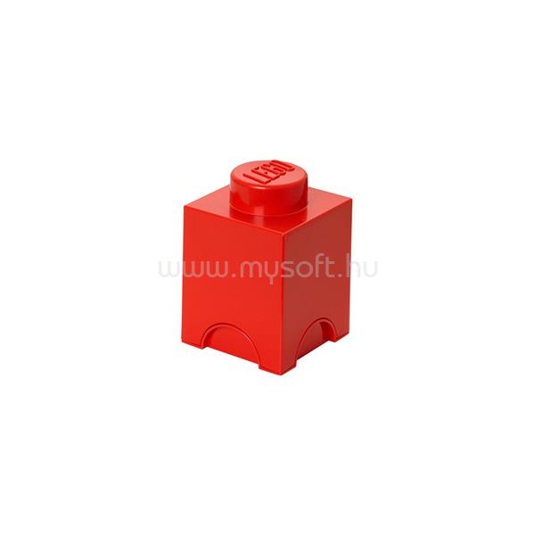 NHG LEGO STORAGE BRICK 1 tárolódoboz 1,2 literes, piros