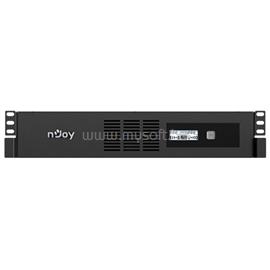 NJOY Code 600 600VA szünetmentes tápegység(4 IEC C13, line-interaktív, USB menedzsment, szoftver, LCD kijelző, 2U rack) UPCMRLS660TCOAZ01B small