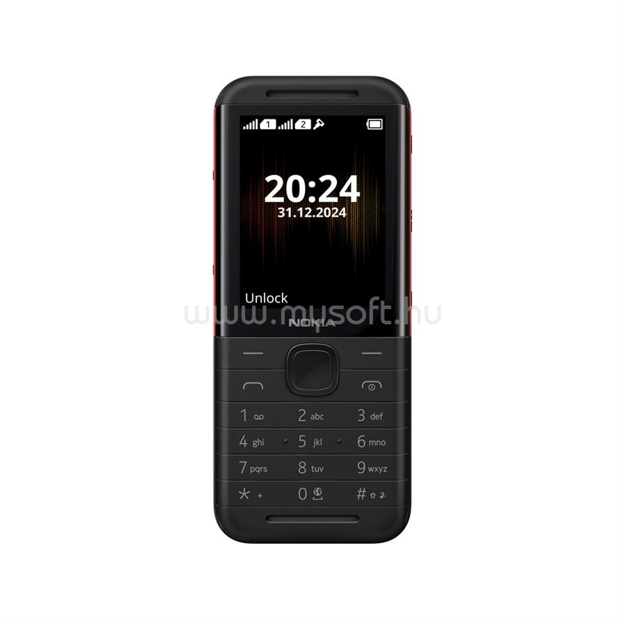 NOKIA 5310 2024 Dual-SIM mobiltelefon (fekete-piros)
