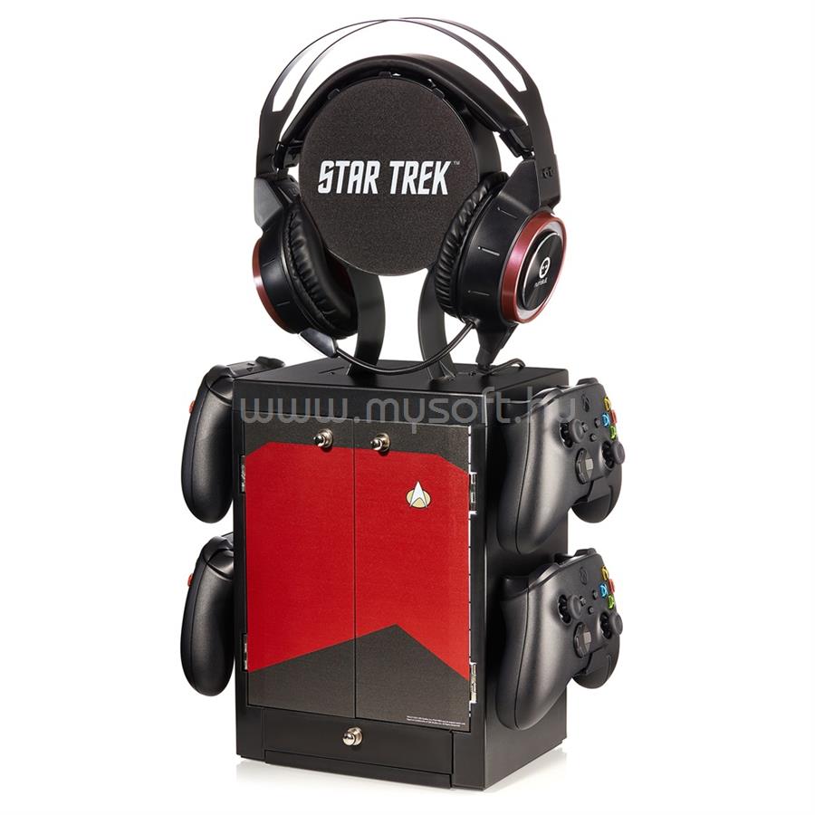 NUMSKULL PS5/XBOX Series Star Trek játéktartó szekrényes állvány (piros)