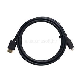 OBSBOT HDMI micro D -> HDMI 1.4 M/M video kábel 1.5m fekete OCB-2303-CT small