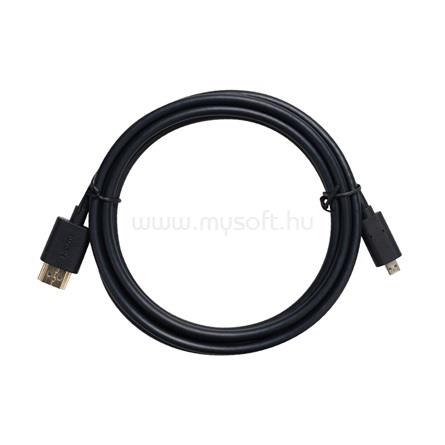 OBSBOT HDMI micro D -> HDMI 1.4 M/M video kábel 1.5m fekete