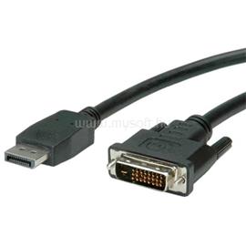 OEM Displayport -> DVI-D M/M video jelkábel 2m fekete RO11995610 small