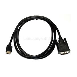 OEM DVI-D -> HDMI M/M video jelkábel 2m fekete 11.99.5522 small