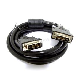 OEM DVI-D M/M video jelkábel 3m dual link fekete XDVIKABDVIDUAL3 small