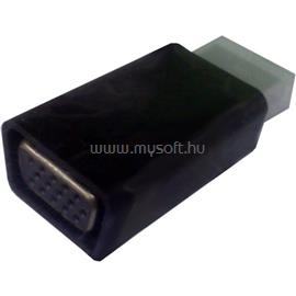 OEM HDMI -> VGA M/F adapter fekete S-3208 small