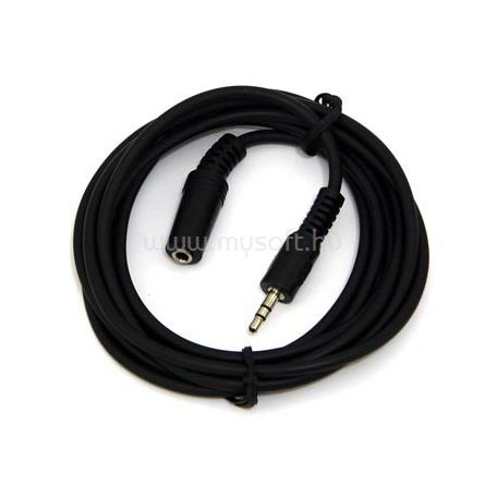 OEM Jack 3,5mm M/F audio kábel hosszabbító 2m