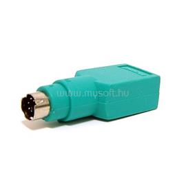 OEM PS/2 -> USB-A 2.0 M/F adapter zöld 12.99.1072-25_ small