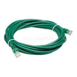 OEM RJ45 CAT5e UTP -> RJ45 CAT5e UTP M/M adatkábel 5m zöld XUTPSZ5ZÖLD small