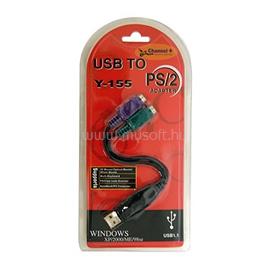 OEM USB-A 2.0 -> 2db PS/2 M/F adapter XUSBPS2 small