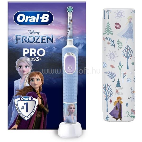 ORAL-B D103 Vitality PRO jégvarázs gyerek elektromos fogkefe tokkal