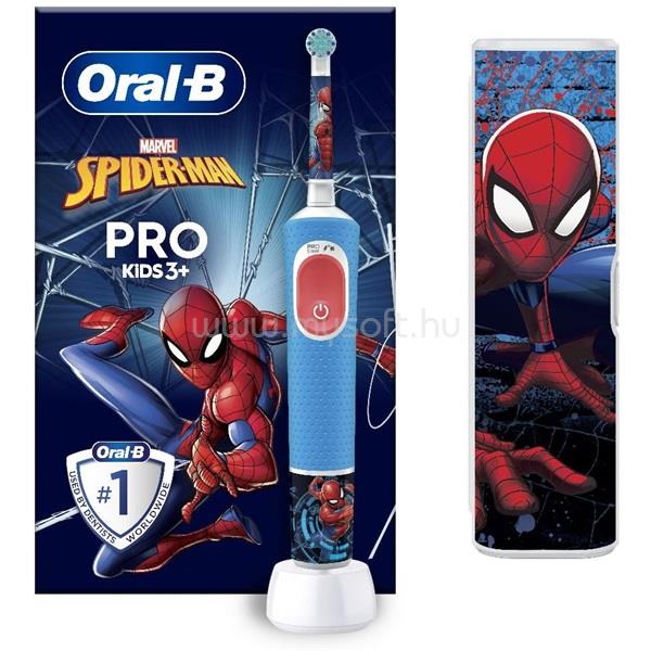 ORAL-B D103 Vitality PRO Spiderman gyerek elektromos fogkefe tokkal