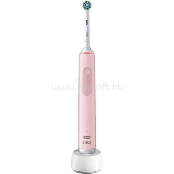 ORAL-B PRO3 X-Clean elektromos fogkefe (rózsaszín)