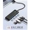 ORICO USB3.0 Hub - PAPW4A-U3-015-BK (4 port, Bemenet: USB-A, Kimenet: 4xUSB-A3.0, fekete) ORICO-PAPW4A-U3-015-BK-EP small