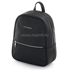 OXYBAG Leather Black Dixy női hátizsák 9-63122 small