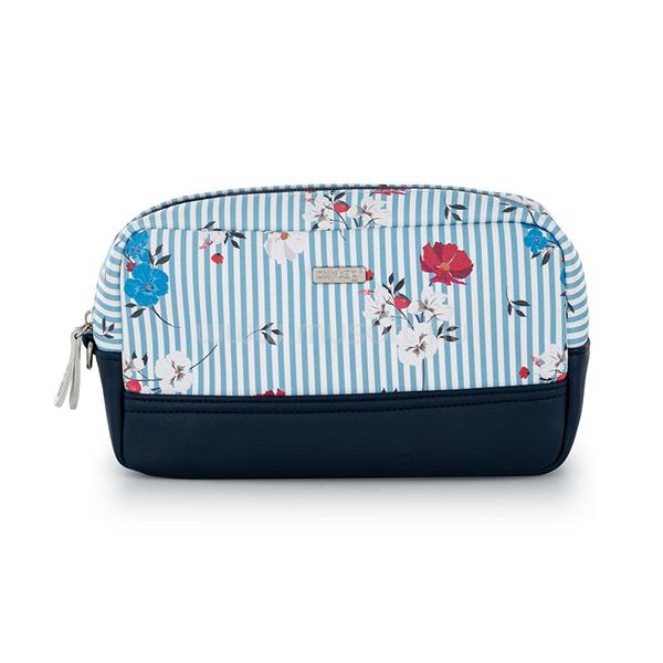 OXYBAG Navy Flowers Emily kozmetikai táska