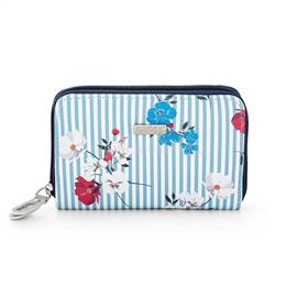 OXYBAG Navy Flowers Mony S női pénztárca 9-25821 small