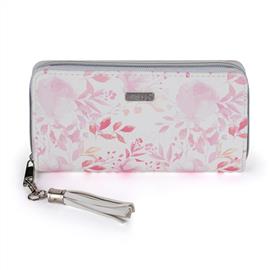 OXYBAG Pink Flowers Mony L női pénztárca 8-29421 small