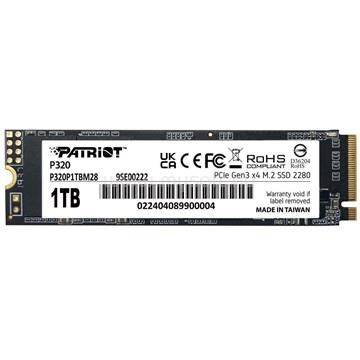 PATRIOT SSD 1TB M.2 2280 NVMe PCIe P320