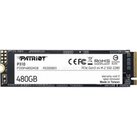 PATRIOT SSD 480GB M.2 2280 NVMe PCIe P310 P310P480GM28 small