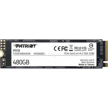 PATRIOT SSD 480GB M.2 2280 NVMe PCIe P310