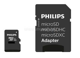 PHILIPS Micro SDXC Memóriakártya 512GB Class 10 UHS-I U1 Adapter PH133549 small