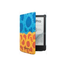 POCKETBOOK e-book tok - PB629, PB634 gyári tok(sunflower print) SH-634-SFP-WW small