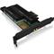 RAIDSONIC ICY BOX IB-PCI215M2-HSL M.2 NVME PCIe x4 adapter IB-PCI215M2-HSL small