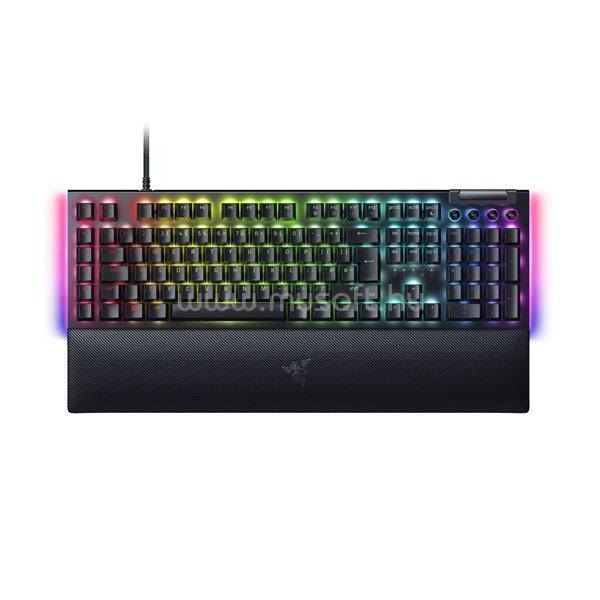 RAZER BlackWidow V4 (green switch) gamer vezetékes billentyűzet angol lokalizáció (fekete)