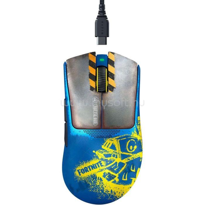 RAZER DeathAdder V3 Pro Fortnite Edition vezeték nélküli egér