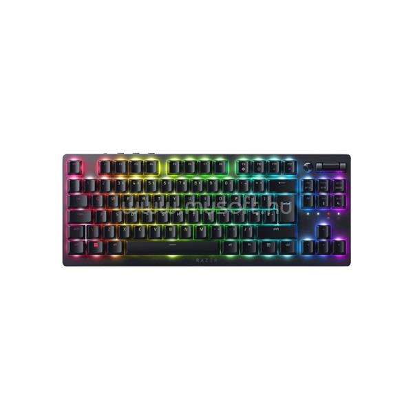 RAZER DeathStalker V2 Pro TKL (red switch) gamer vezeték nélküli billentyűzet angol lokalizáció (fekete)