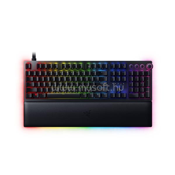 RAZER Huntsman V2 (analog switch) gamer vezetékes billentyűzet angol lokalizáció (fekete)