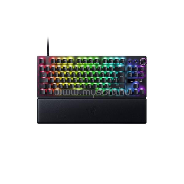 RAZER Huntsman V3 Pro TKL (analog switch) gamer vezetékes billentyűzet angol lokalizáció (fekete)