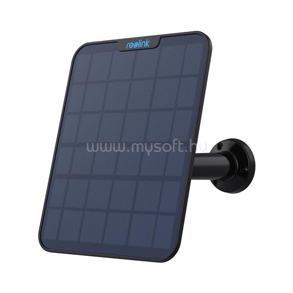 REOLINK Solar Panel v2 180x115mm/4,8V 480mA/fekete napelem akkumulátoros kamerákhoz