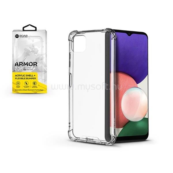 ROAR KC0732 Armor Gel Samsung Galaxy A22 5G átlátszó ütésálló szilikon védőtok