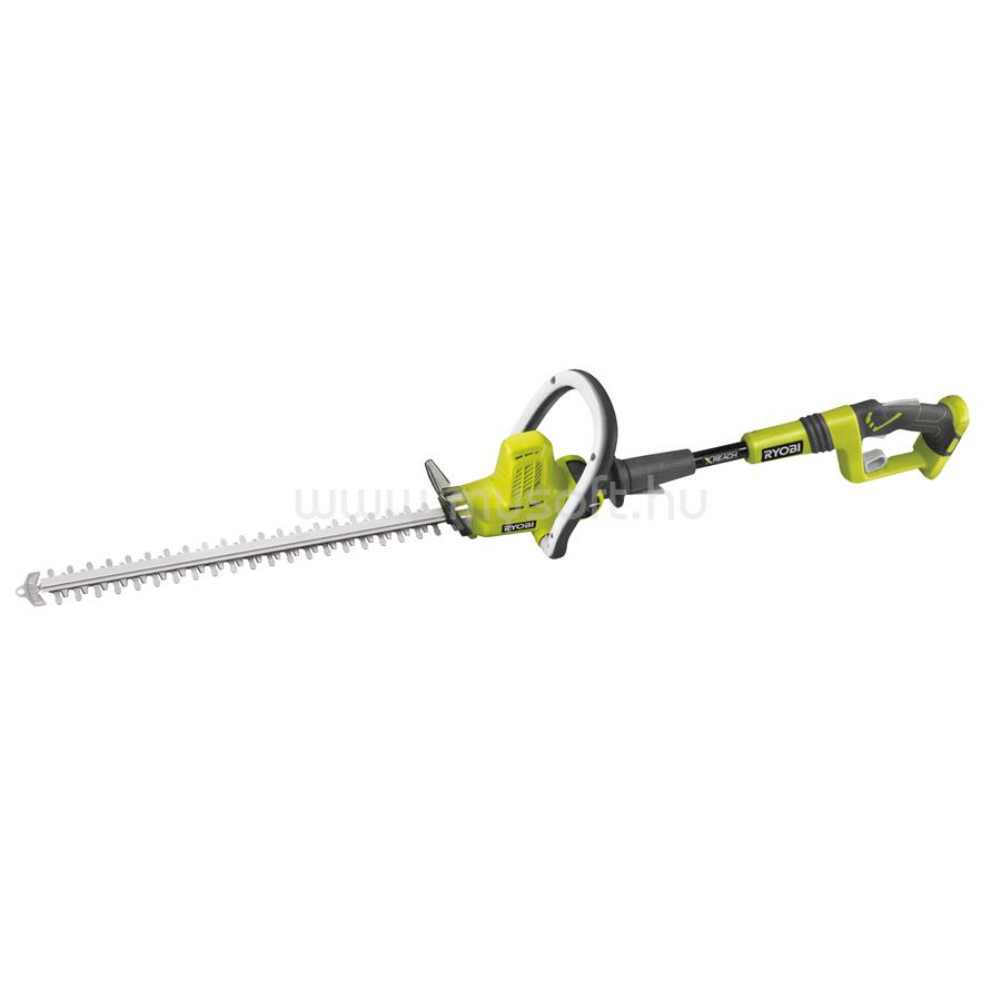 RYOBI OHT1850X 18V One PlusT nyeles sövényvágó hajlítható nyéllel, 50 cm kés, akkumulátor és töltő nélkül