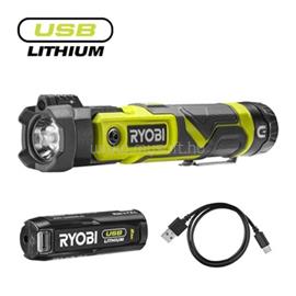 RYOBI RLP4-120G 4V USB Lithium lámpa lézerrel, 1x 2,0Ah akkumulátor, töltő RYOBI_5133006131 small