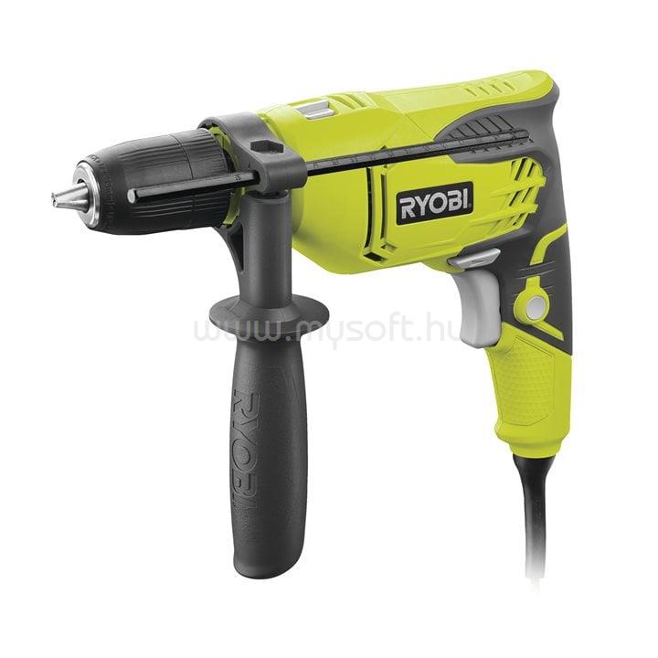 RYOBI RPD500-G 500W ütvefúró, 360° fokban elfordítható fogantyú, mélységmérő