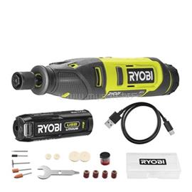 RYOBI RRT4-120GA15 4V USB Lithium magasfordulatszámú mikrogép, 15x tartozék, 1x 2,0Ah akkumulátor, töltő RYOBI_5133005634 small