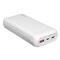 S-LINK G205 20000mAh powerbank (2xUSB, 18W Gyorstöltés QC3.0, Micro usb, Type-C, led, fehér) S-LINK_37412 small