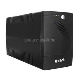 S-LINK MIGHT U150 1500VA szünetmentes tápegység (1500VA, 12V9Ah*2, 900W, Line-Interactive, 4 db töltő aljzat) S-LINK_40024 small