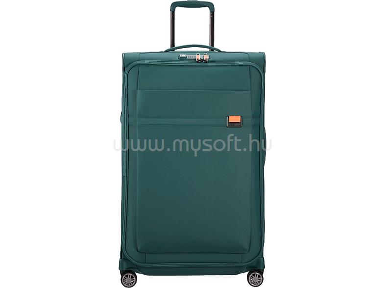 SAMSONITE Airea Spinner bővíthető 4 kerekes bőrönd 78cm (Kék-narancssárga)