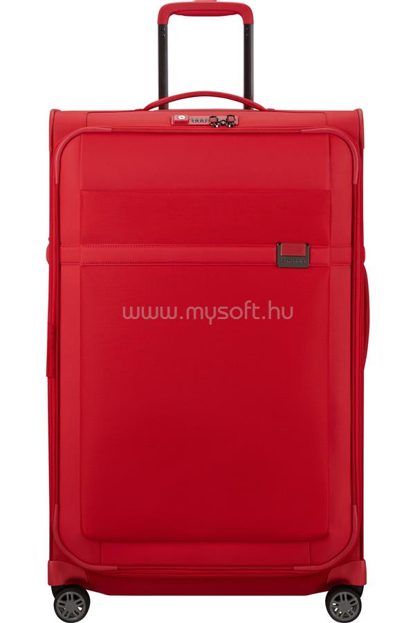 SAMSONITE Airea Spinner bővíthető 4 kerekes bőrönd 78cm (Piros)