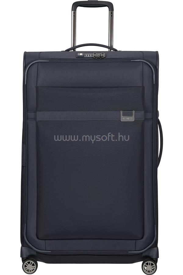 SAMSONITE Airea Spinner bővíthető 4 kerekes bőrönd 78cm (Sötétkék)